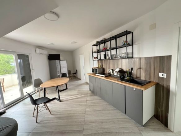 Pag, Novalja, Penthouse,100 m2, Pogled na more