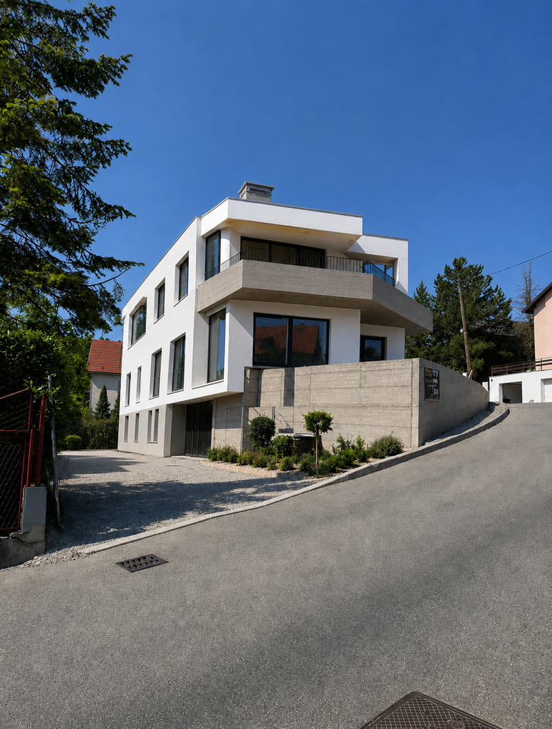 Zagreb, Gračani, Luksuzni trosobni stan, 84.41 m2, Garažno mjesto, Vrt