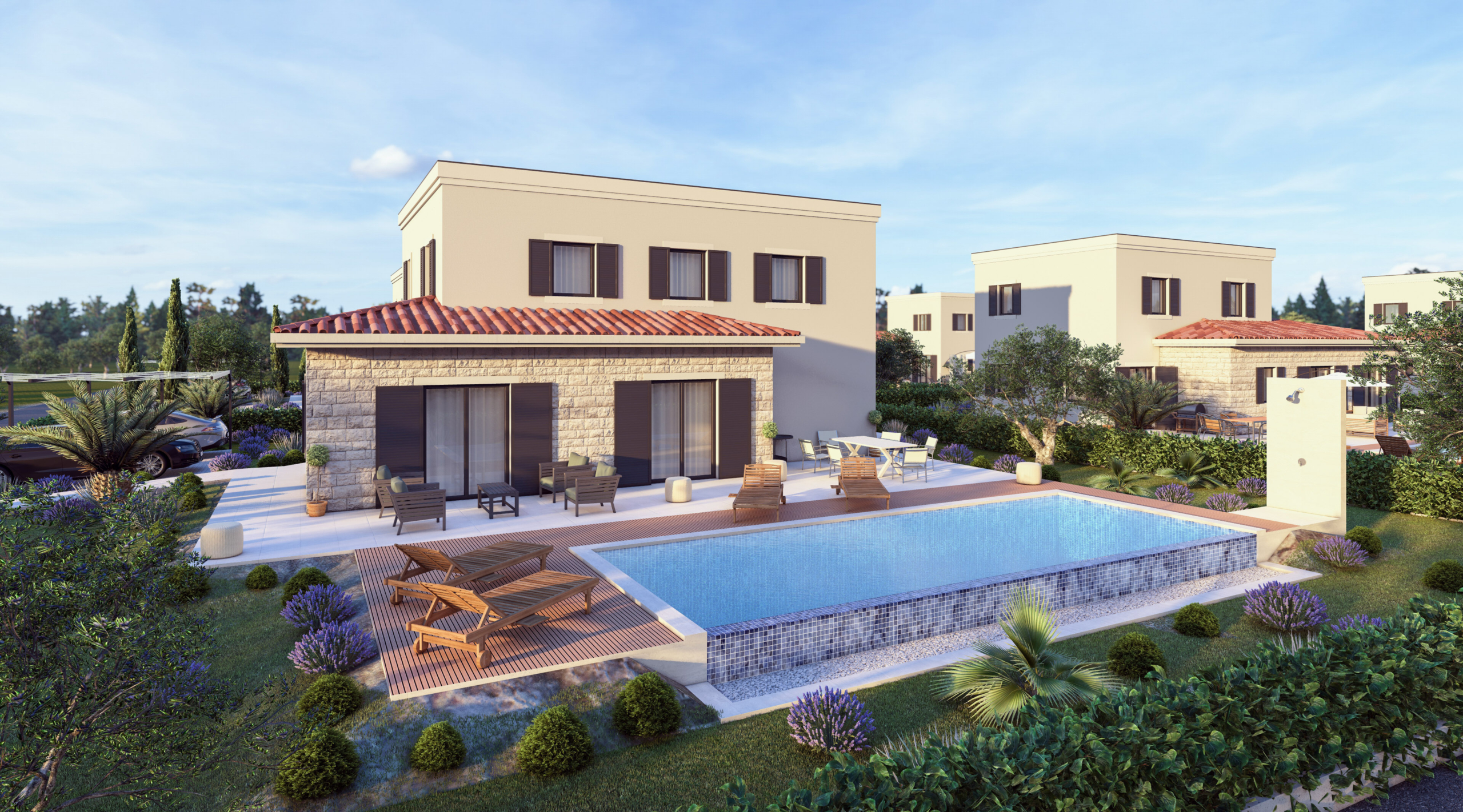 Istra, Poreč, Gedići, Vila 170 m2, Bazen, Parking, Okućnica