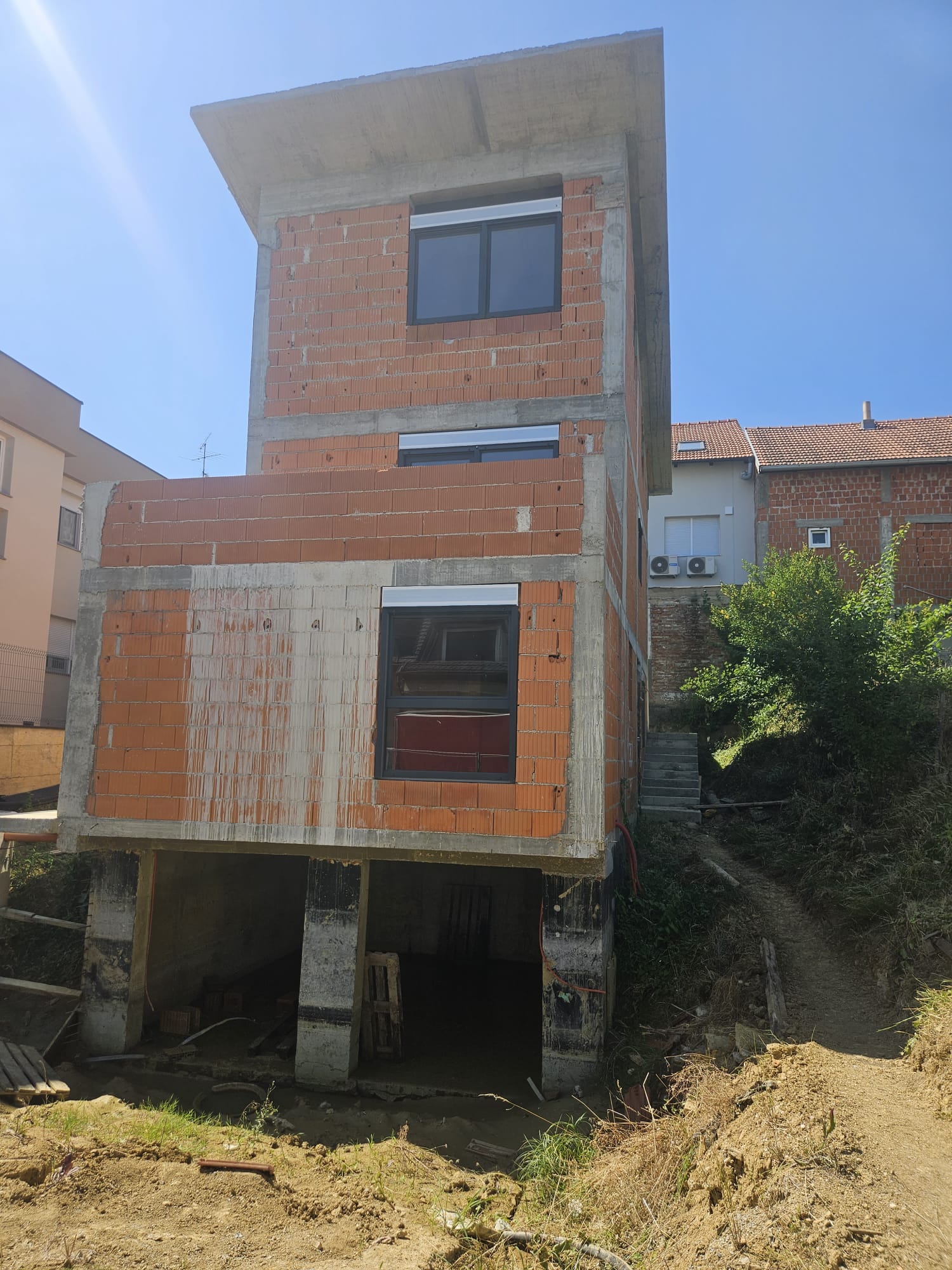 Zagreb, Lašćina, Trosoban stan, 55 m2, Garaža, Vrt