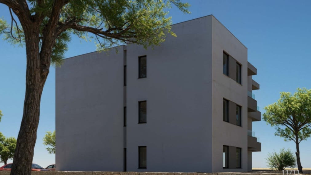 Pag, Gajac, Apartman 67 m2, 2 Terase, Parkirno mjesto