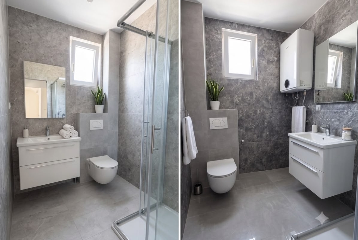 Pag, Mandre, luksuzni apartman s vlastitim bazenom, 110m2