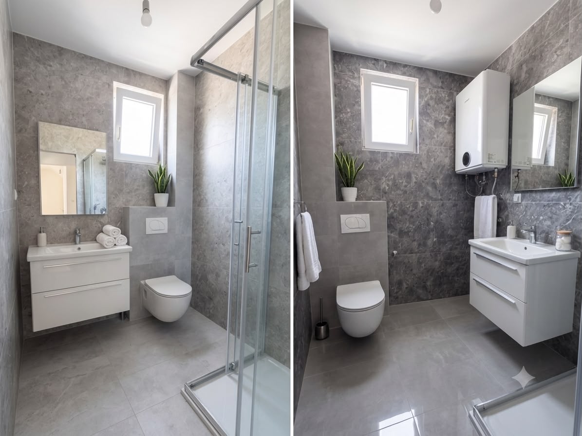 Pag, Mandre, luksuzni apartman s vlastitim bazenom, 110m2