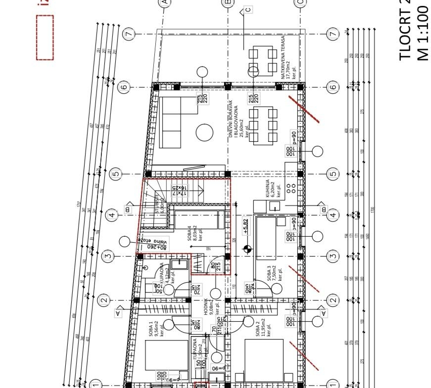 Pag, Mandre, prekrasan apartman, 117m2